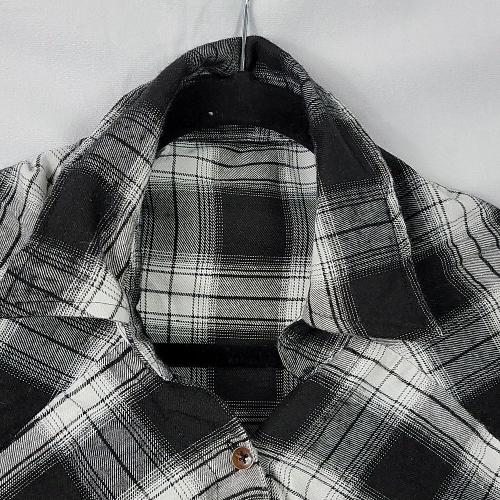 🖤5/$20🖤  SHEIN.. oversized plaid flannel top.. - Picture 7 of 12